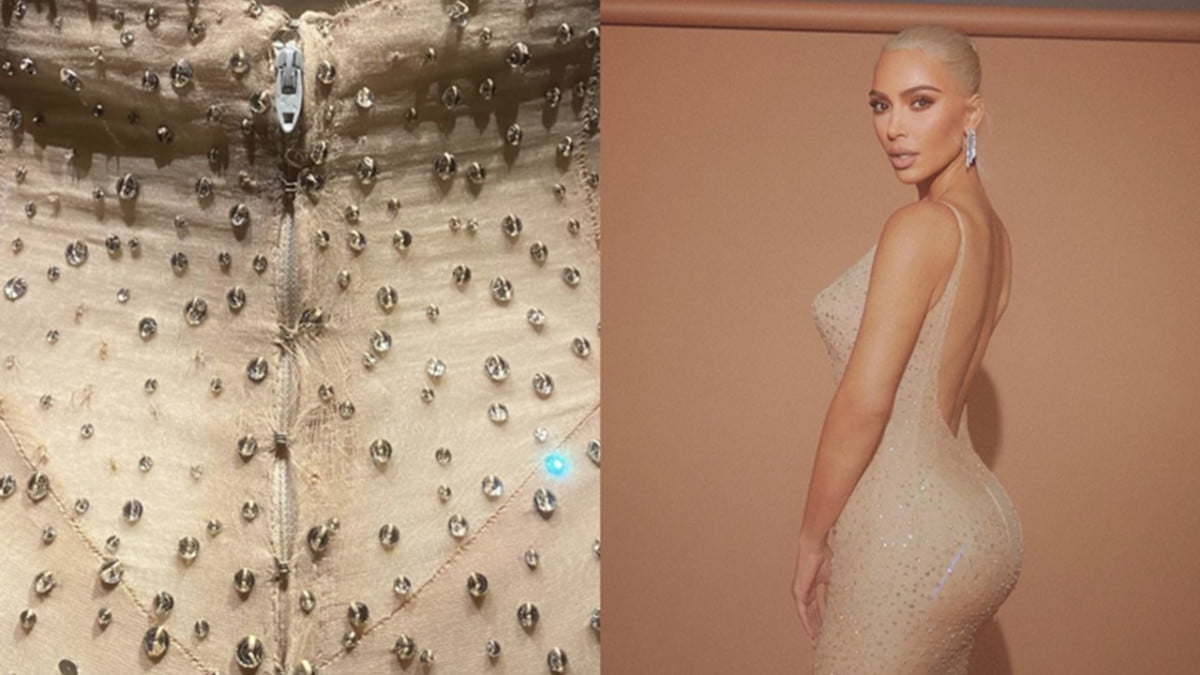Kim Kardashian causó daños graves en el histórico vestido de Marilyn Monroe