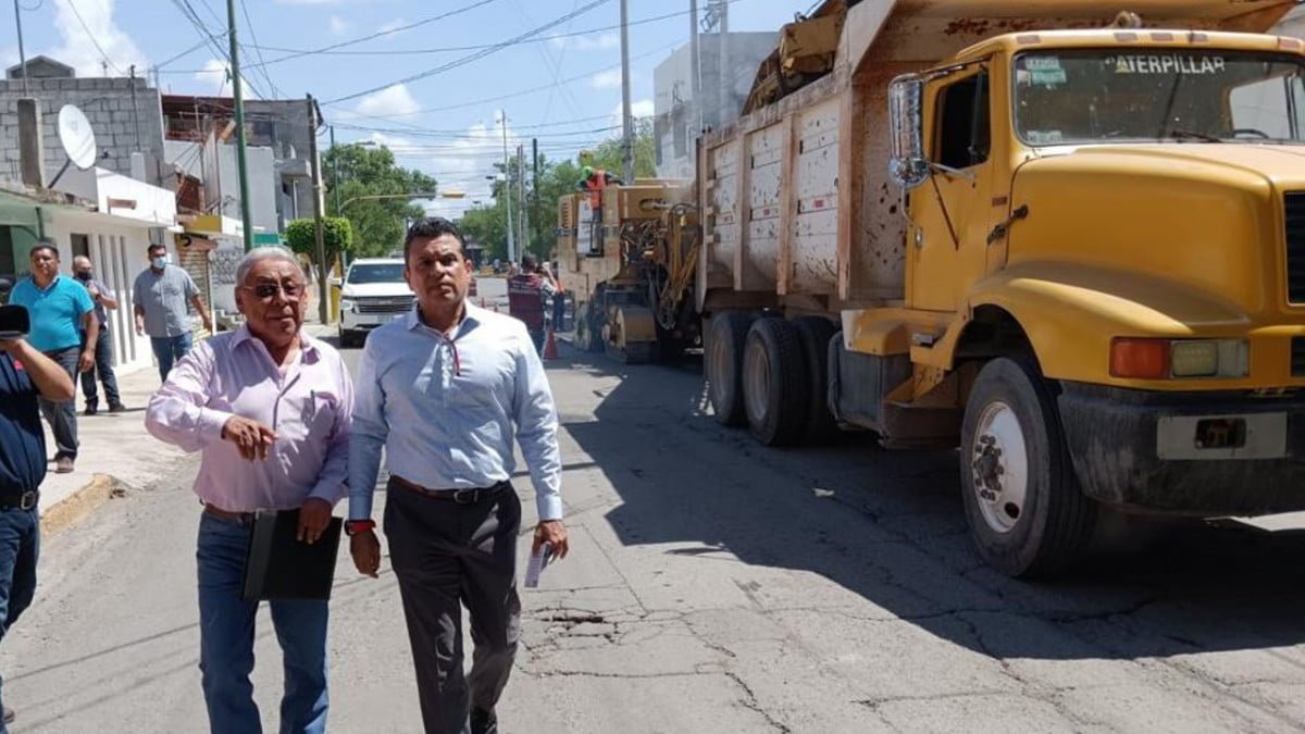 Supervisa alcalde de Victoria avance de obras