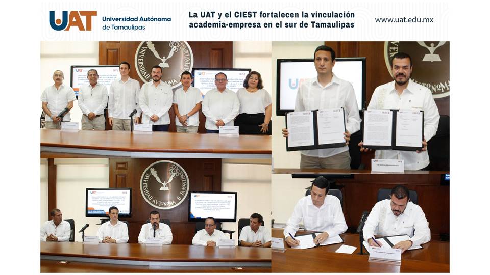 La UAT y el CIEST fortalecen la vinculación academia-empresa en el sur de Tamaulipas