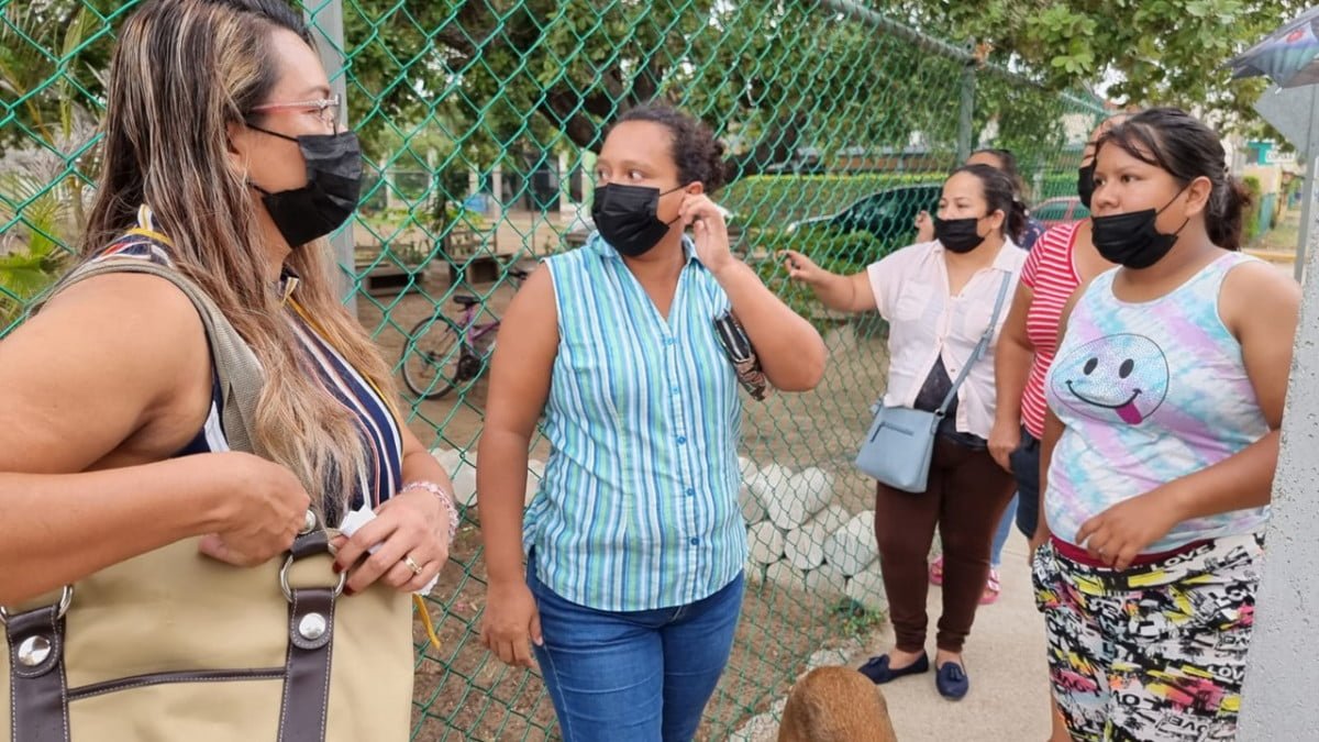 Protestan padres de familia y alumnos de Cobat en Altamira