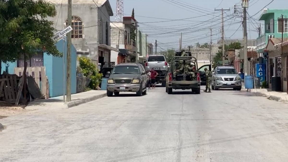 Presunta persecución en Reynosa termina en aseguramiento de un vehículo