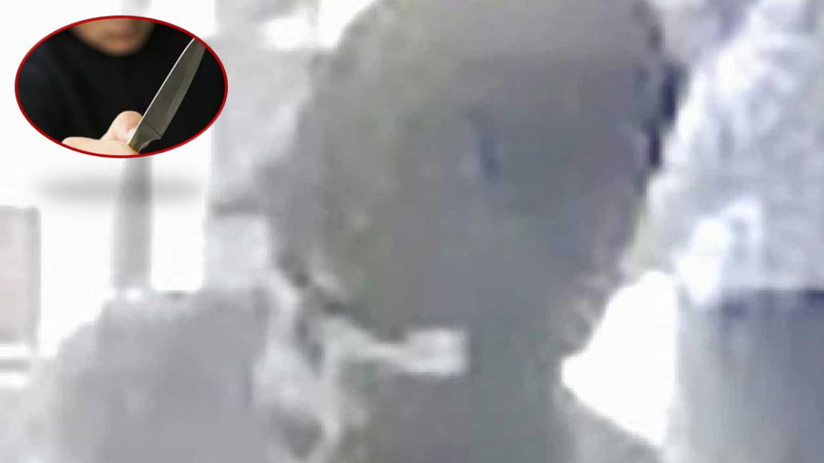 En asalto, sujeto amenaza a empleados de tienda con cuchillo