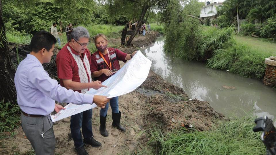 Limpian drenes pluviales en Altamira ante temporadas de lluvias          