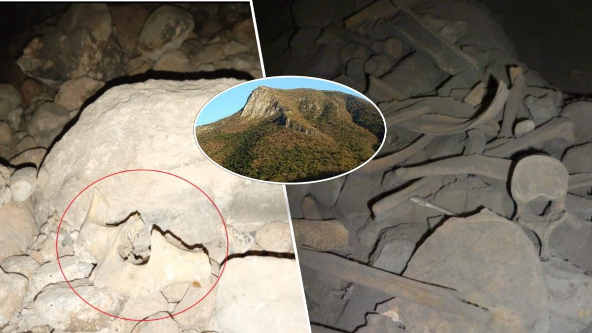 ¡Increíble! Encuentran huesos humanos en cuevas de sierra de Jaumave