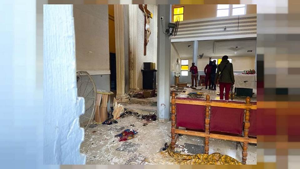 Aumenta a 40 los muertos tras el atentado contra una iglesia en Nigeria
