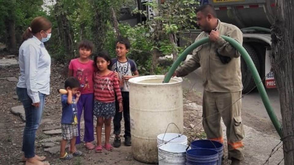 Se quedan sin agua habitantes de Santa Juana en Altamira