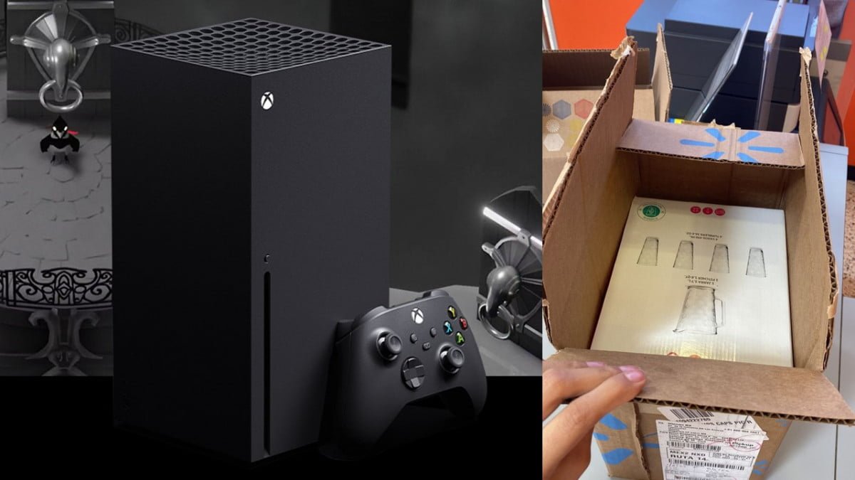Joven compra Xbox por línea y le entregan un juego de vasos
