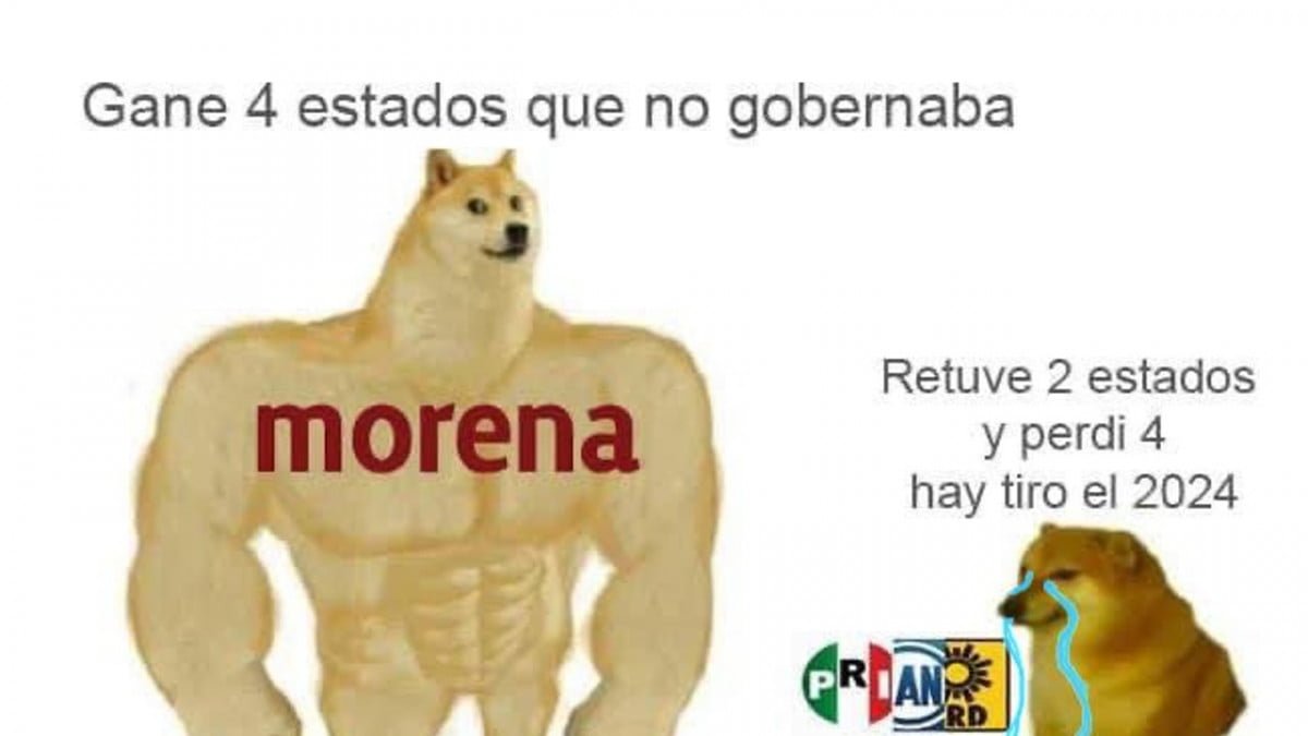 Con meme de Cheems, líder de Morena se burla de opositores