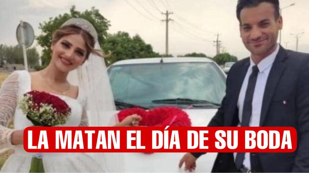 Muere el día de su boda tras ser víctima de bala perdida