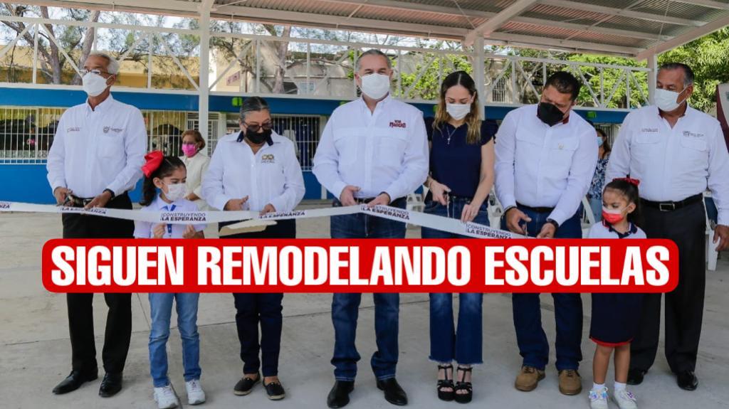 Continúan remodelando escuelas en Cd. Madero