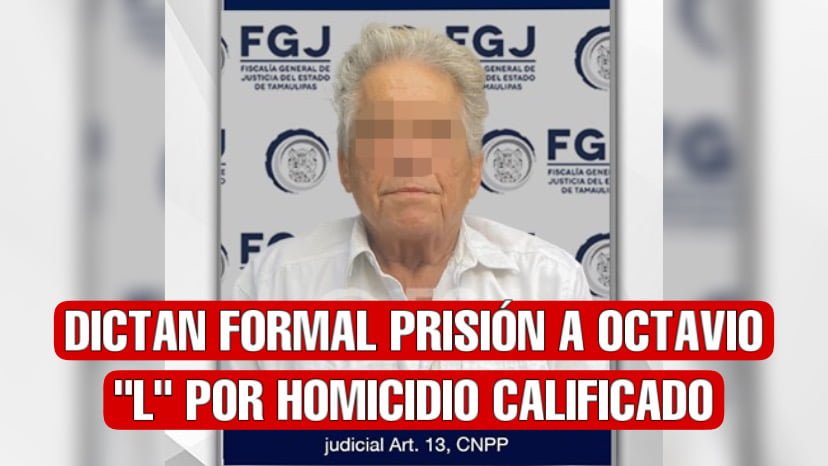 Dictan formal prisión a Octavio “L” por homicidio calificado en Hidalgo