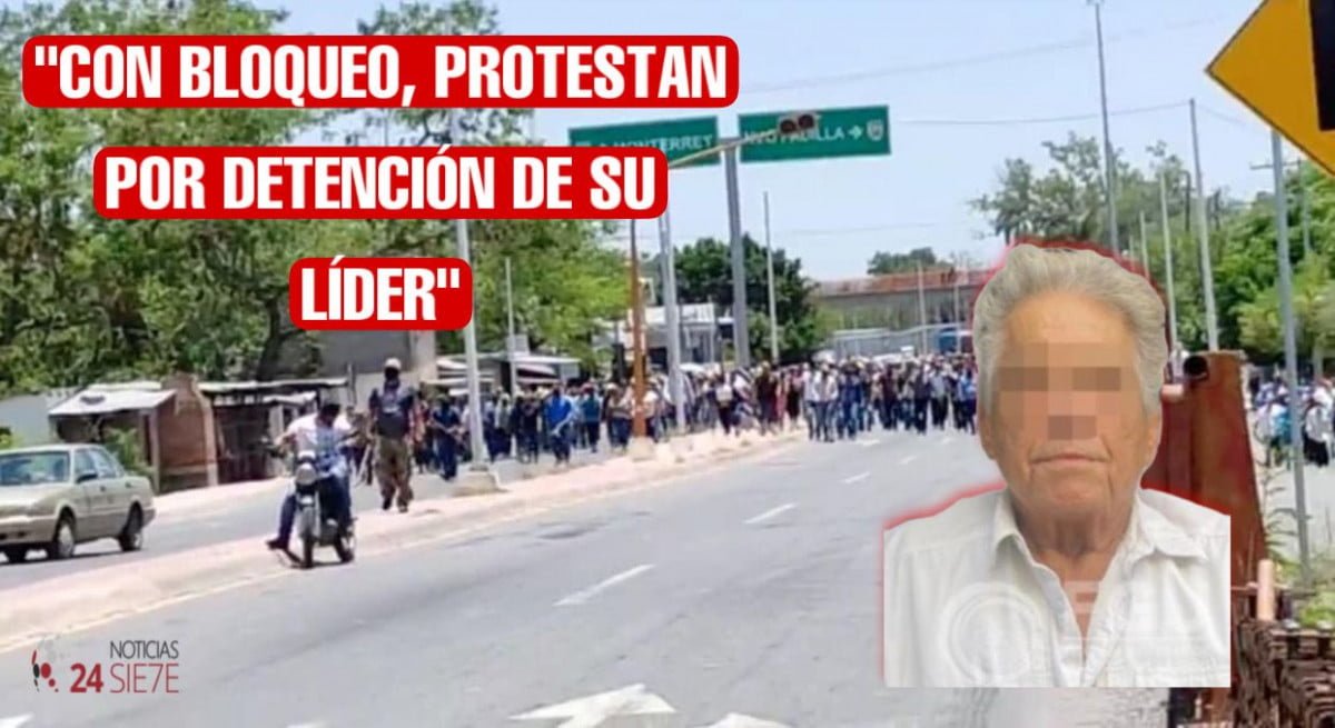 Bloquean la carretera Victoria-Monterrey tras detención de Octavio Leal Moncada