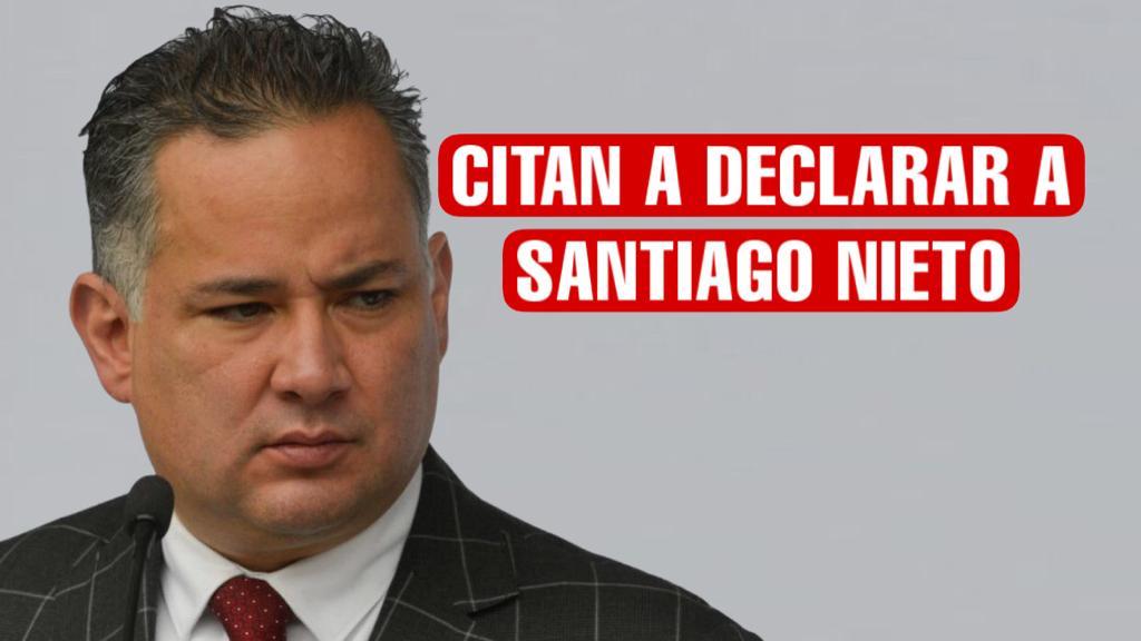 Ordenan a FGR que interrogue a Santiago Nieto