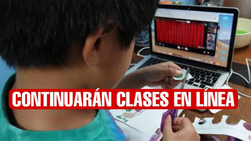 Regresaran a clases en línea niños de CAIC, si no bajan contagios COVID