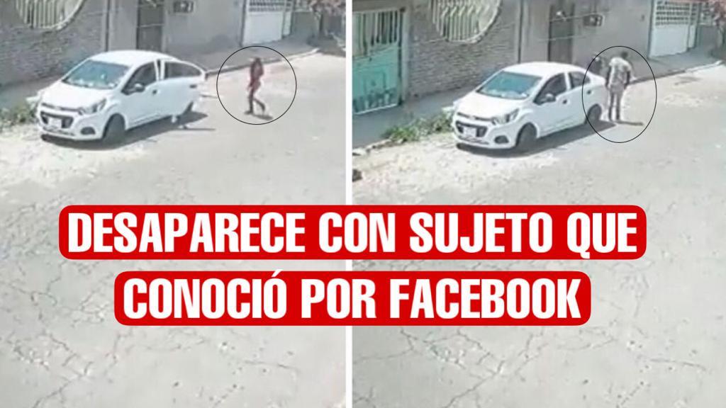 Desaparece con sujeto que conoció por Facebook