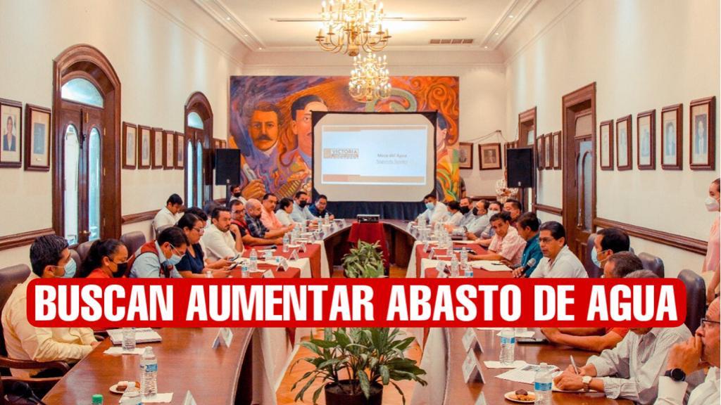 Emprenden acciones para aumentar abasto de agua en Cd. Victoria 
