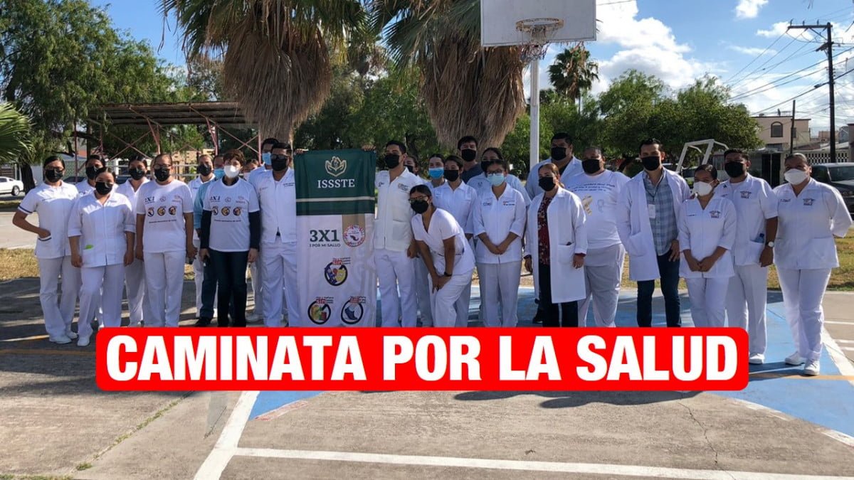 Realizan caminata para concientizar al cuidado de la salud.