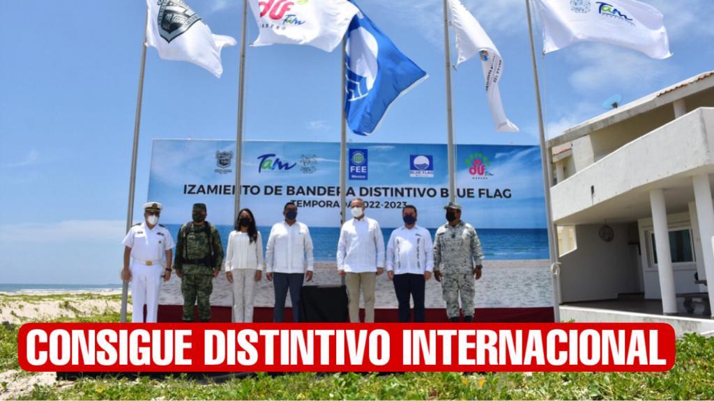 Playa Miramar logra por tercera ocasión el distintivo internacional Blue Flag