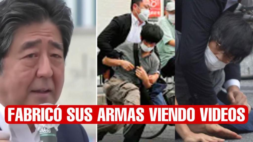Presunto tirador de Shinzo Abe creó sus armas viendo videos de YouTube