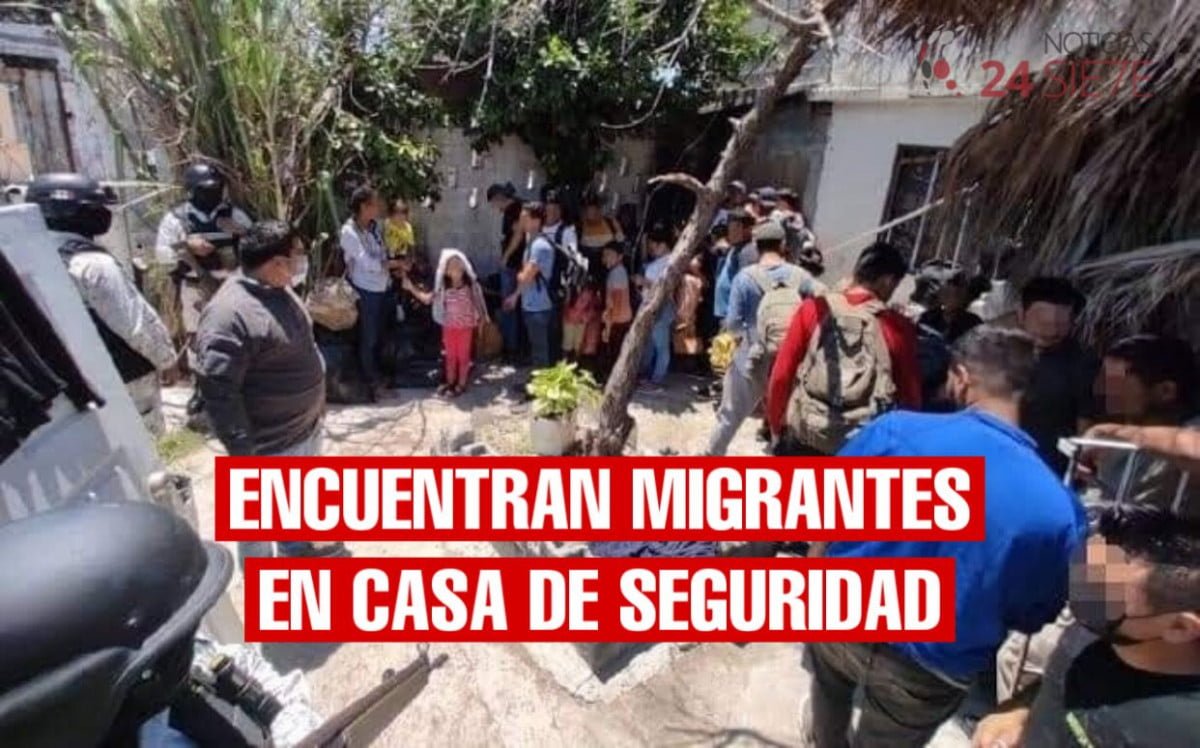 Encuentran a 55 migrantes en casa de seguridad en Reynosa