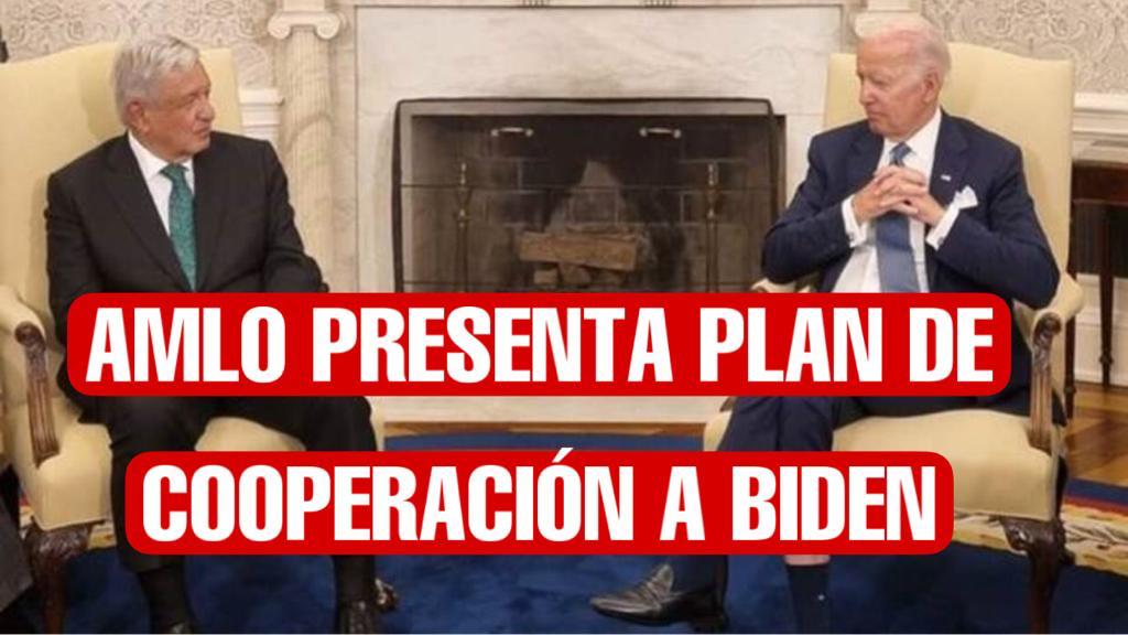 López Obrador presenta su iniciativa de 5 puntos a Biden para combatir inflación
