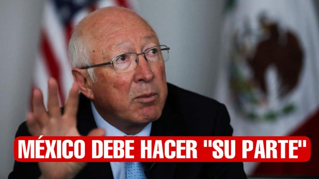 Afirma Estados Unidos que México debe hacer “su parte” en la frontera