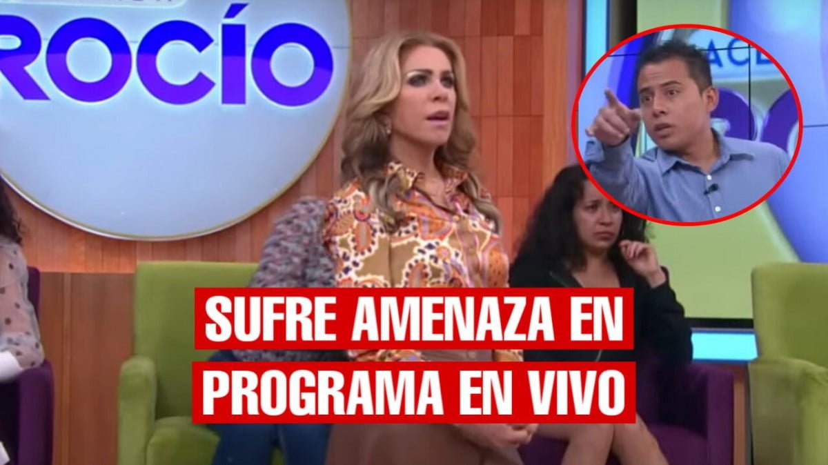 Rocío Azuara es amenazada en pleno programa En Vivo