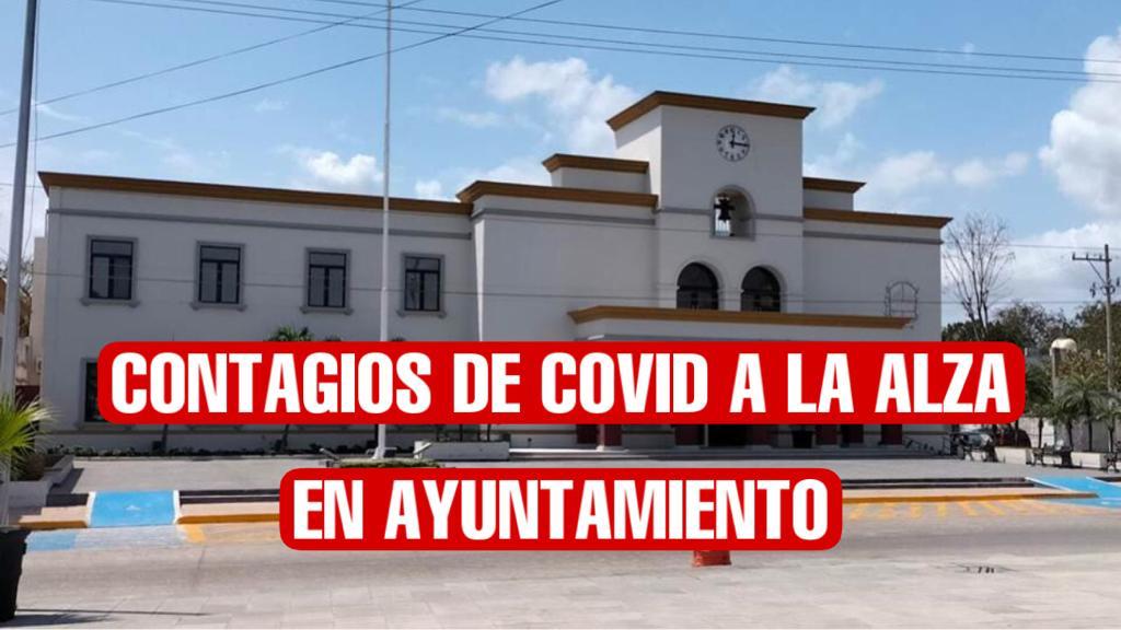 Sigue a la alza contagios de Covid entre burócratas de Altamira