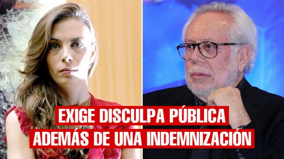 Sasha Sokol pone demanda civil contra Luis de Llano; exige disculpas públicas
