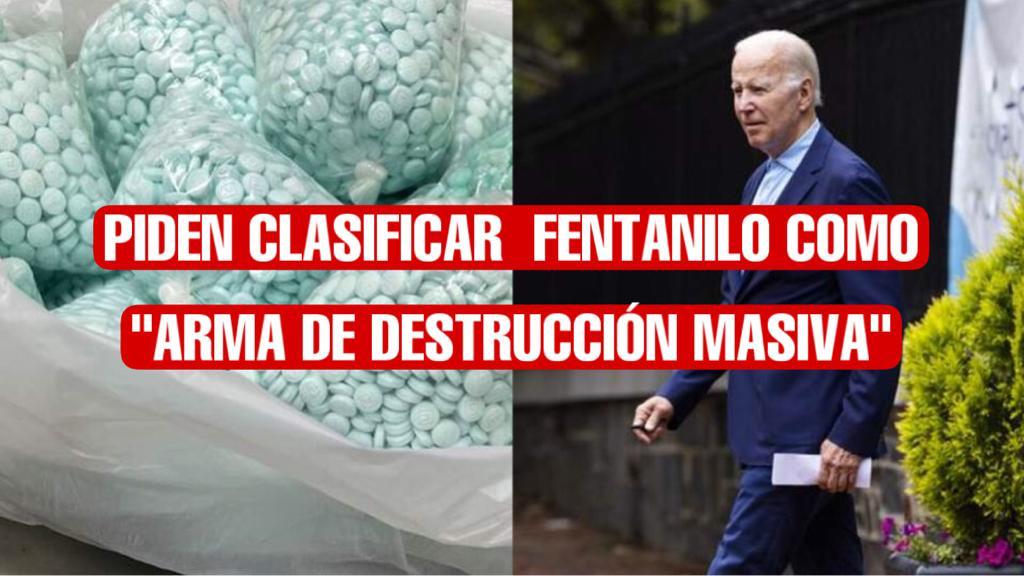 Solicita Florida a Biden que declare el fentanilo “arma de destrucción masiva”