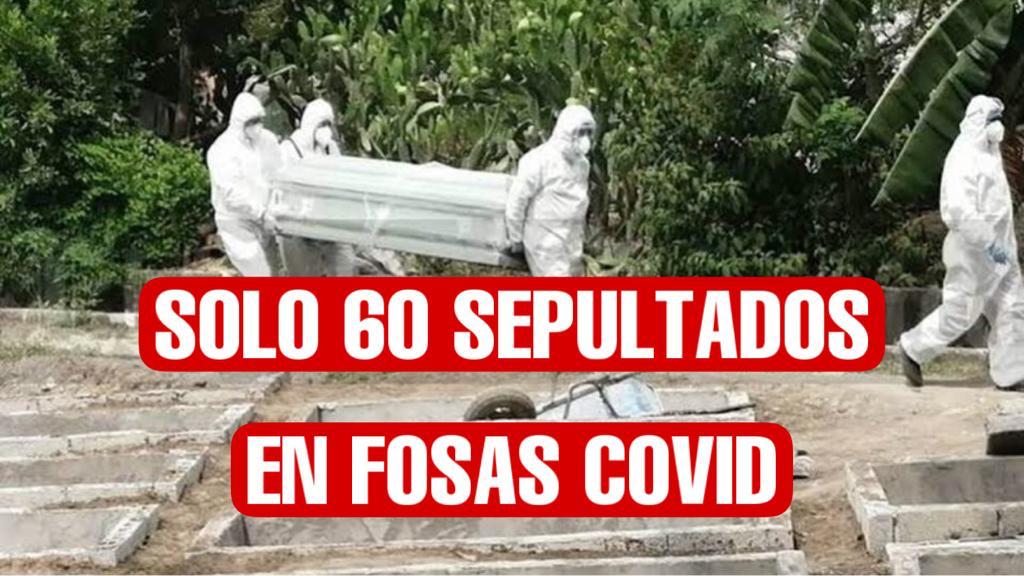 Solo 60 fallecidos por Covid fueron sepultados en las fosas especiales en Ciudad Madero