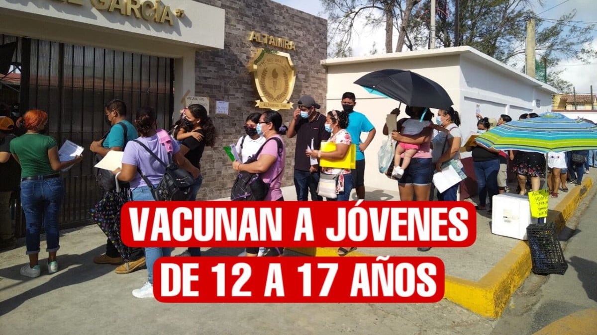 Con 10 mil dosis anticovid, inicia vacunación en Altamira para jóvenes de 12 a 17 años