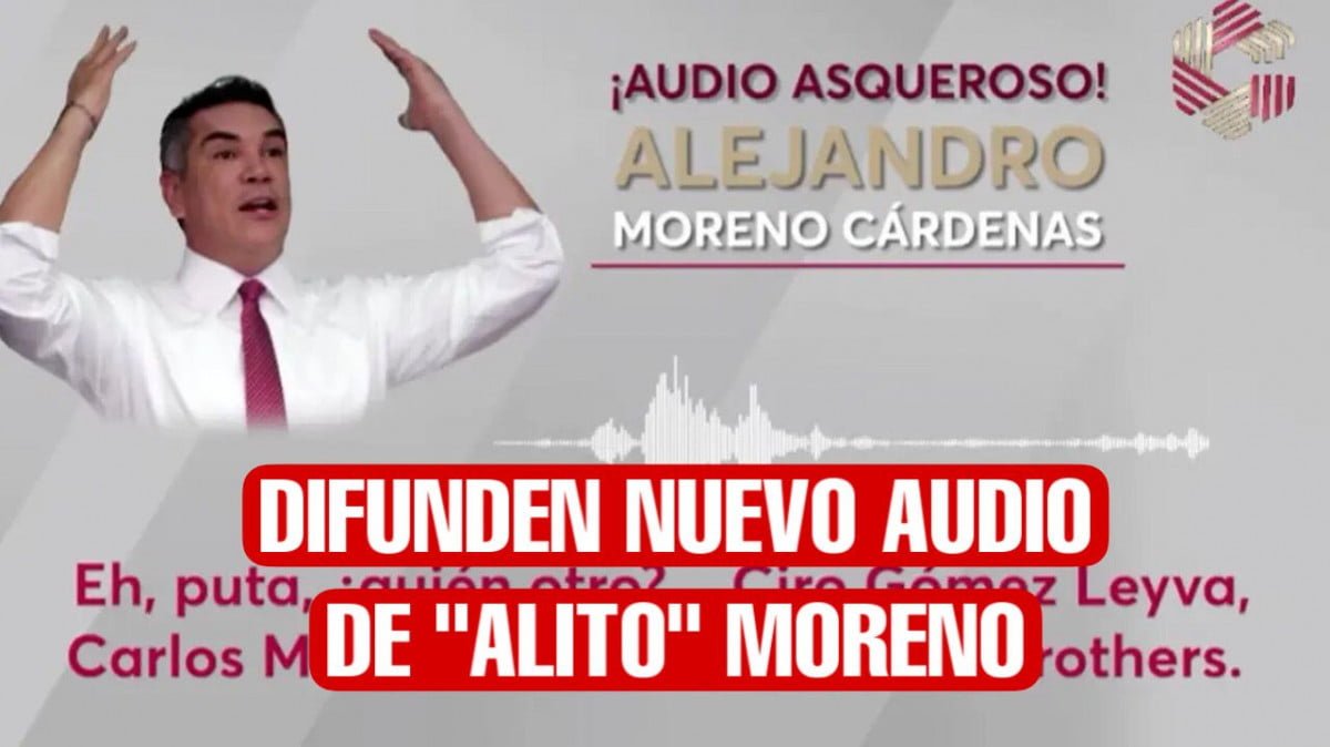Layda Sansores difunde nuevo audio de “Alito” Moreno, a pesar de suspensión de juez