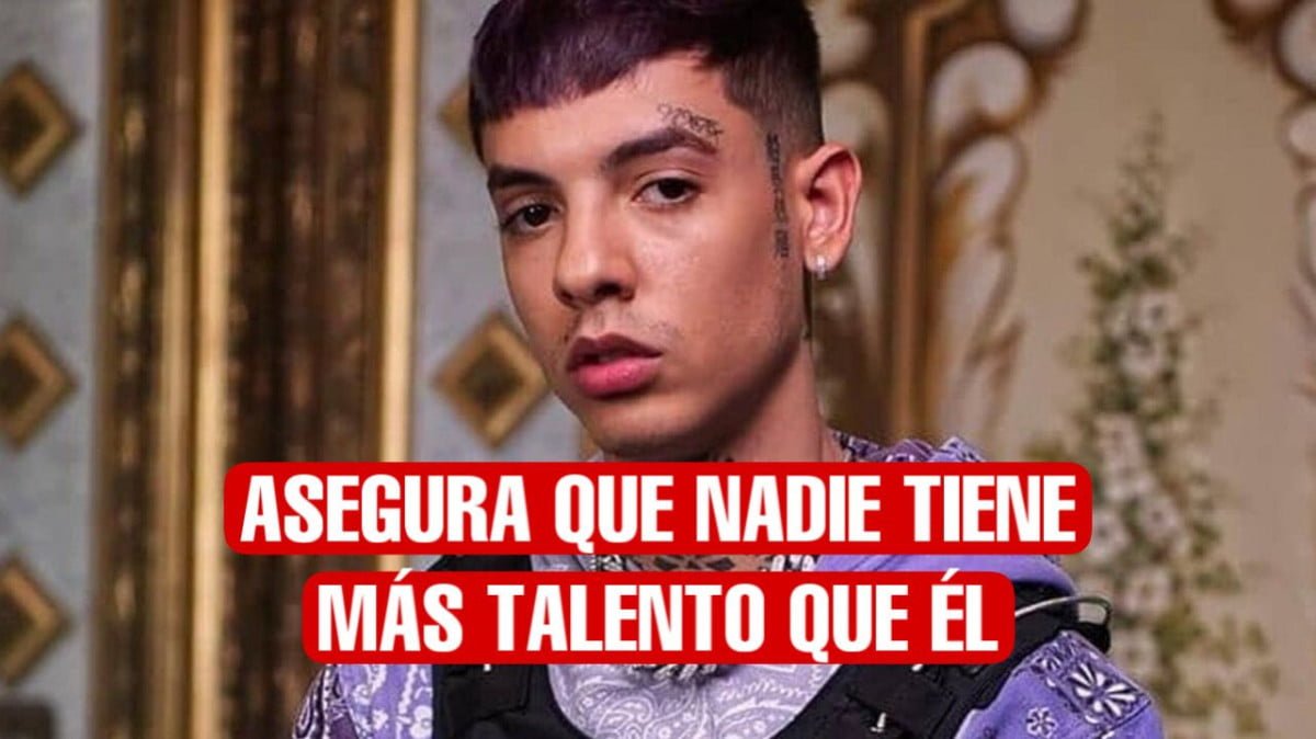 Natanael Cano asegura que nadie tiene más talento que él en México