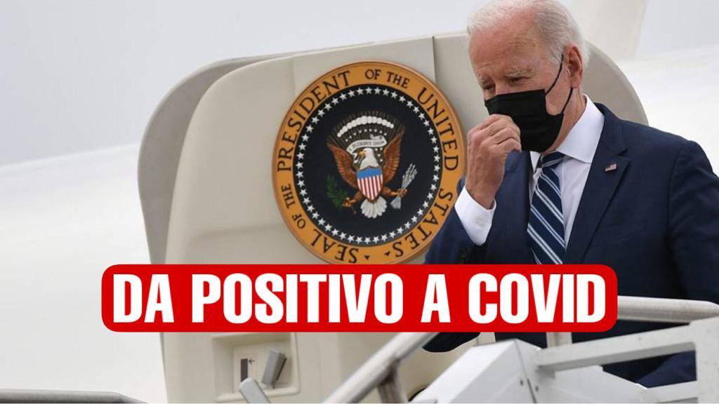 El presidente de Estados Unidos, Joe Biden da positivo a covid-19