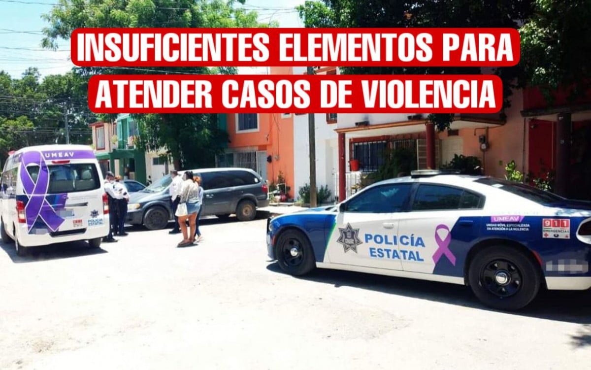 Insuficiente un diplomado y 80 elementos para atender violencia de género en el estado