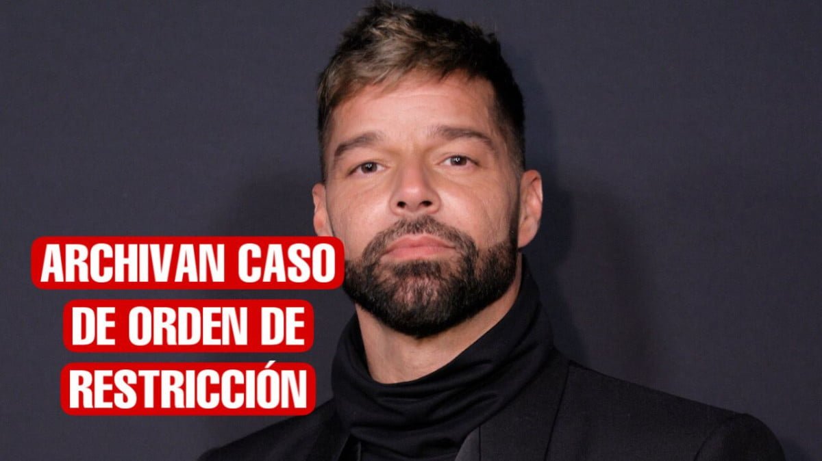 Tribunal archiva caso de orden de restricción contra Ricky Martin