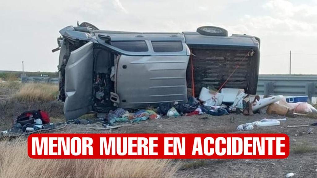 Muere menor en la Carretera Monterrey-Nuevo Laredo