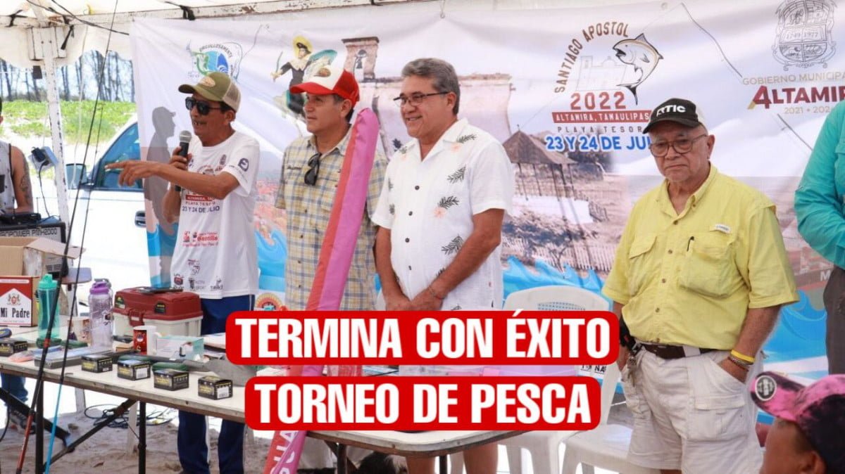 Concluye torneo de pesca «Santiago Apóstol»
