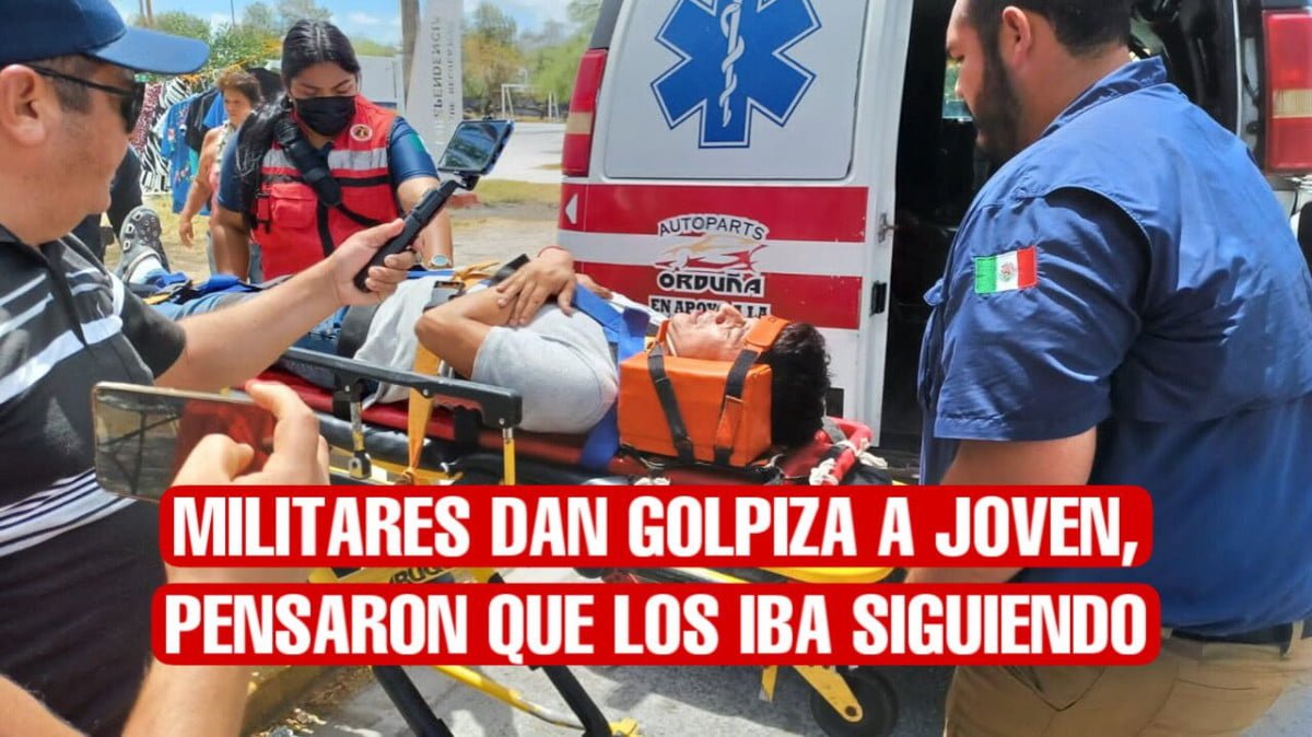 Ejercito mexicano agrede a Técnico de aires acondicionados