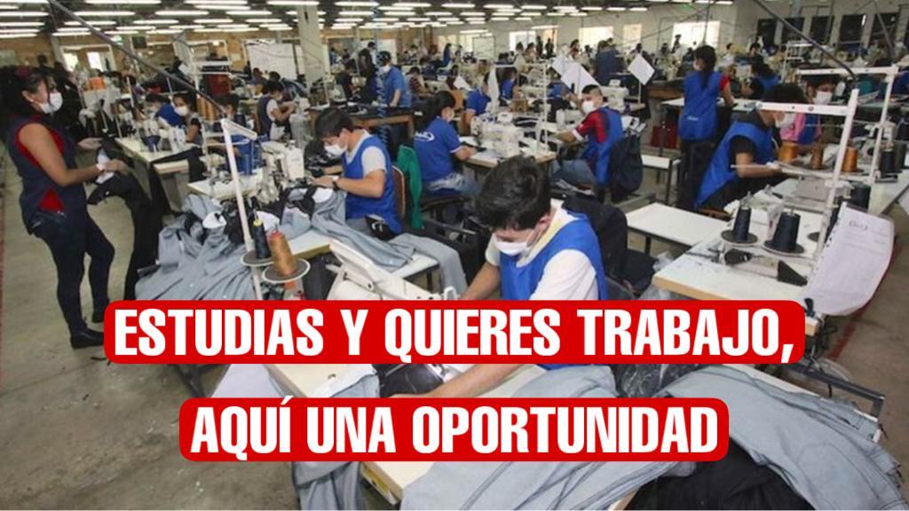 Contratan maquiladoras a jóvenes para medio turno