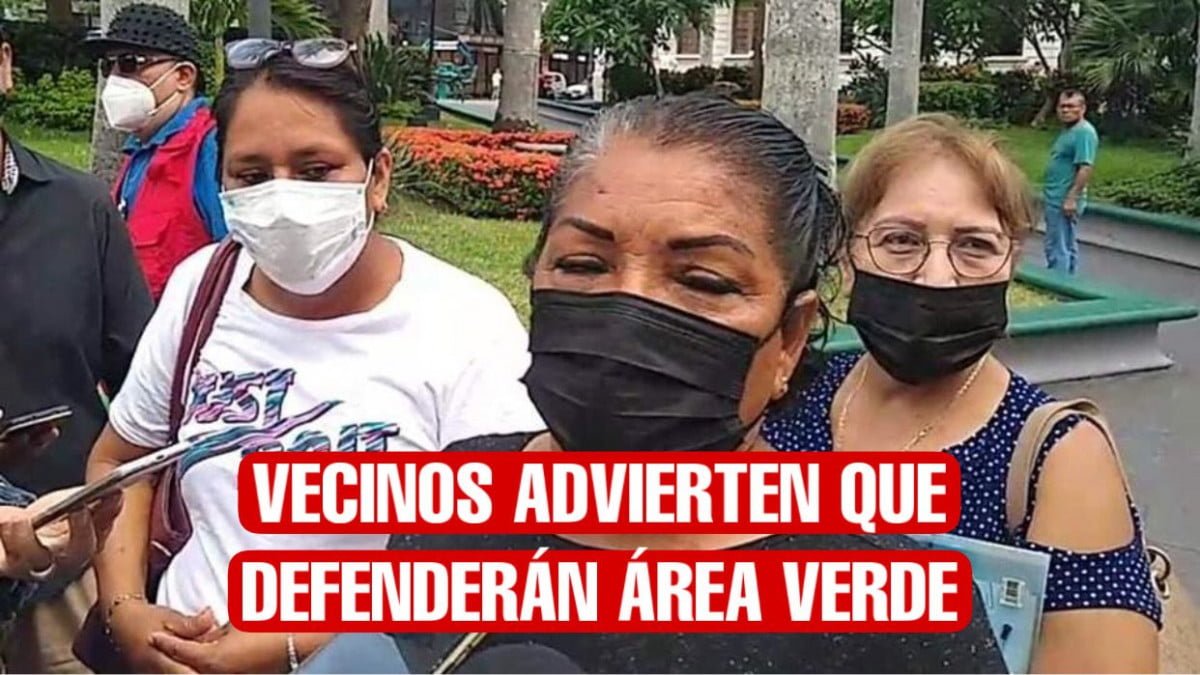 Advierten vecinos de la Col. Chapultepec que defenderán área verde