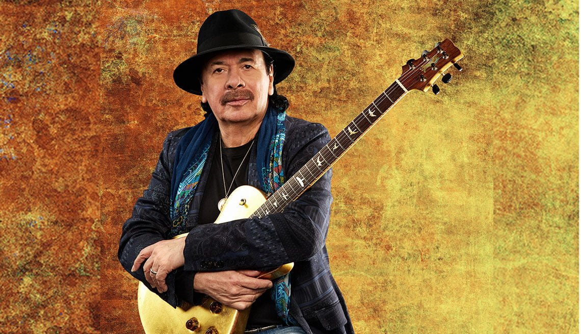 El guitarrista, Carlos Santana, se desvanece en pleno concierto