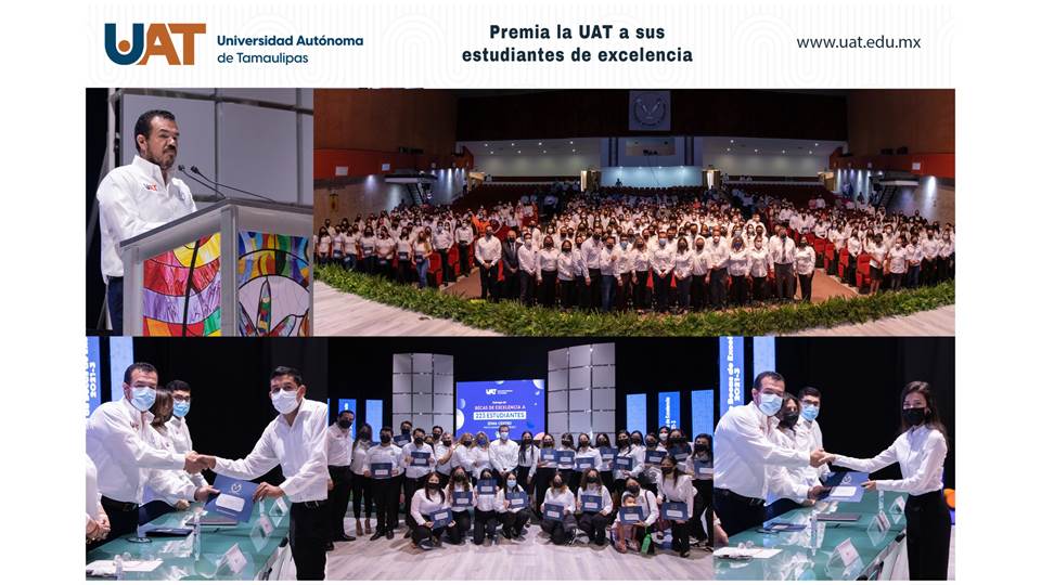 Entrega UAT becas de excelencia a estudiantes de Victoria y Mante