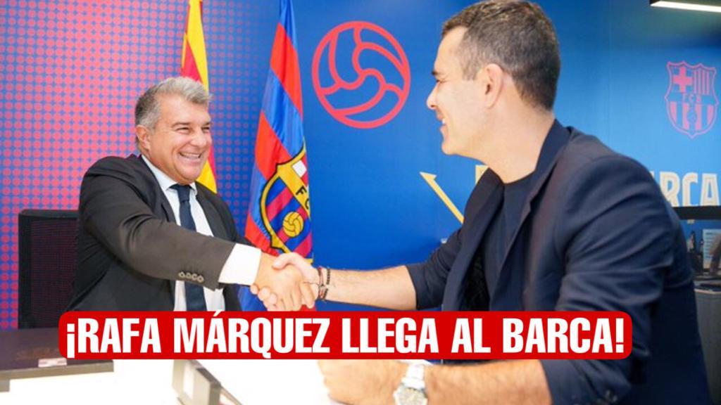 Rafa Márquez se incorpora al Barcelona como entrenador