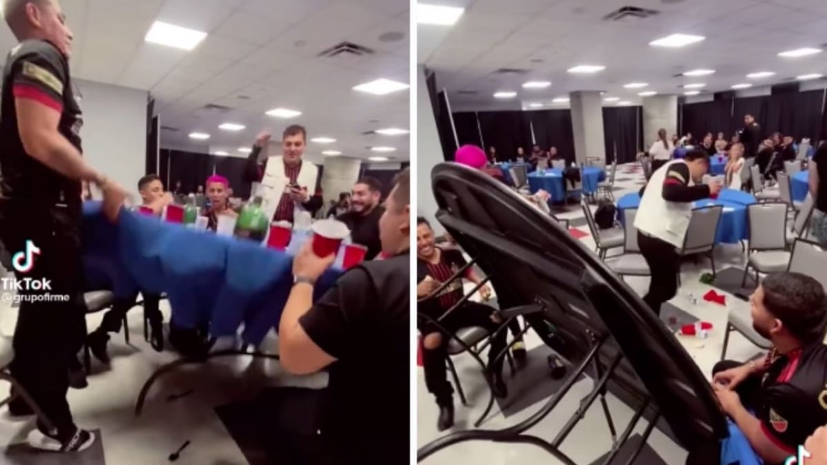 Tachan a Eduin Caz de “mala copa” tras tirar mesa para hacer trend de TikTok