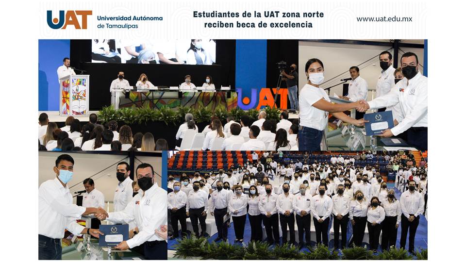 Estudiantes de la UAT Zona Norte reciben beca de excelencia