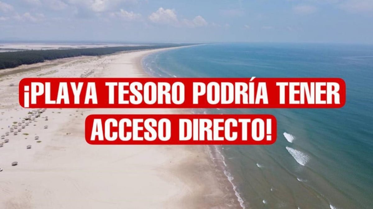 Contemplan crear acceso directo en playa Tesoro de Altamira