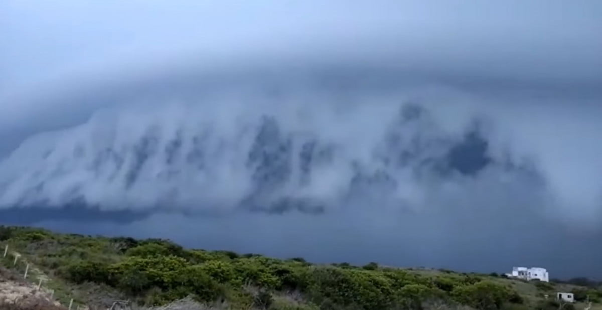 Impactante fenómeno de la naturaleza fue captado en Miramar