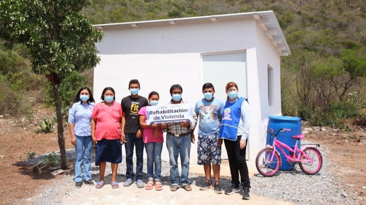 Apoya DIF Tamaulipas a 2 mil personas con vivienda digna y segura
